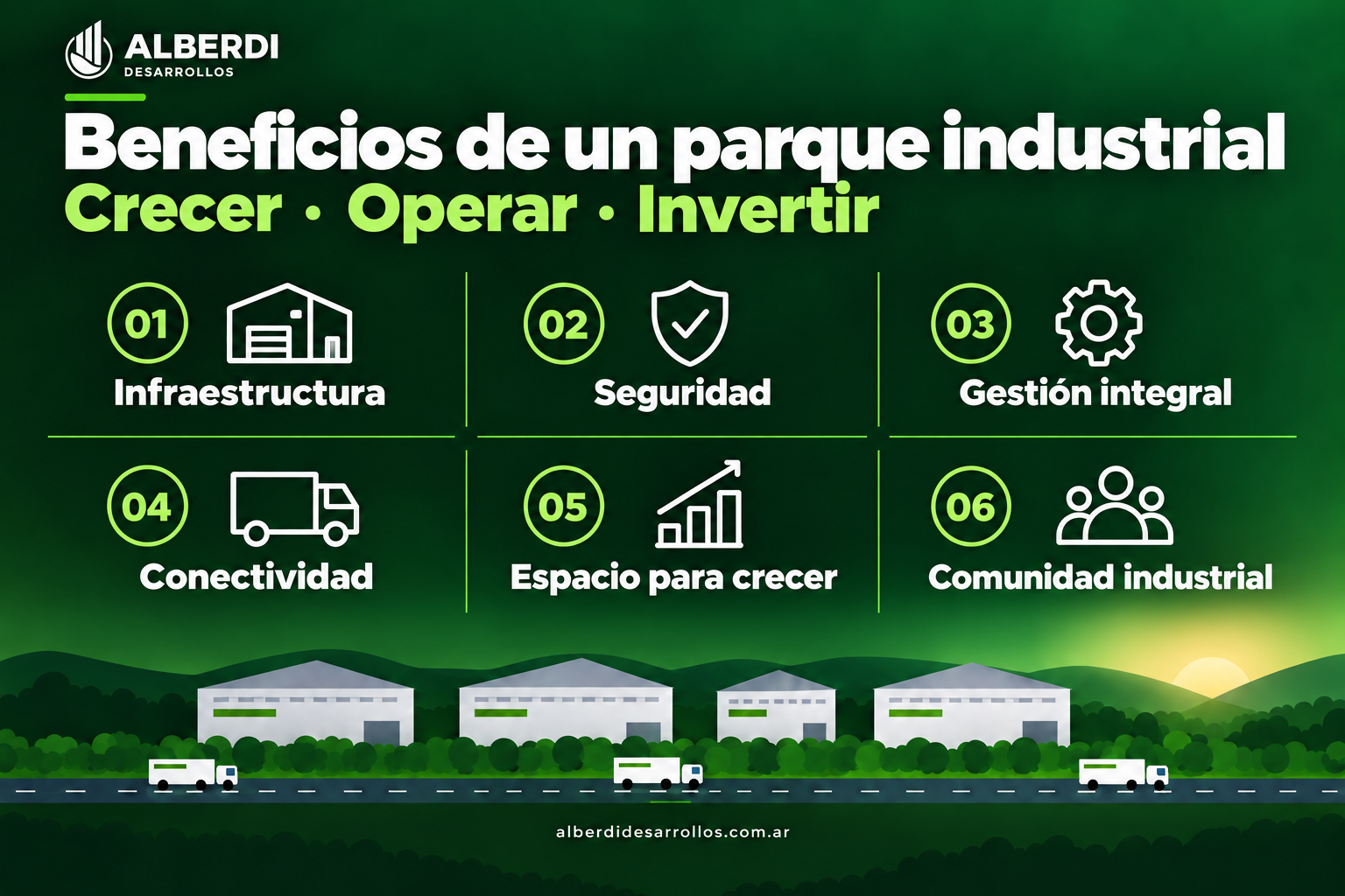 beneficios de un parque industrial